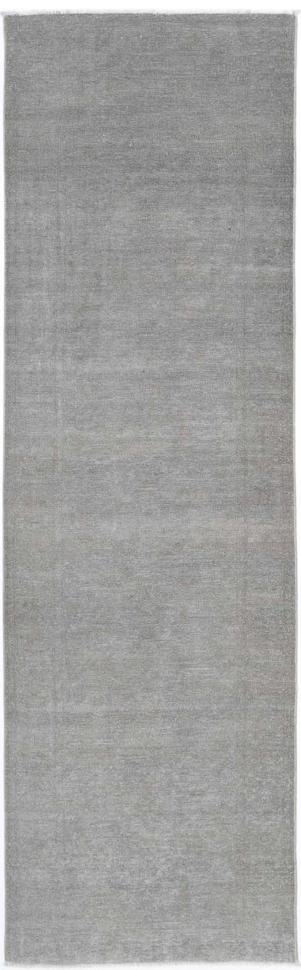 Hand Knotted Overdye Wool Rug 2' 8" x 9' 3" - No. AT39293