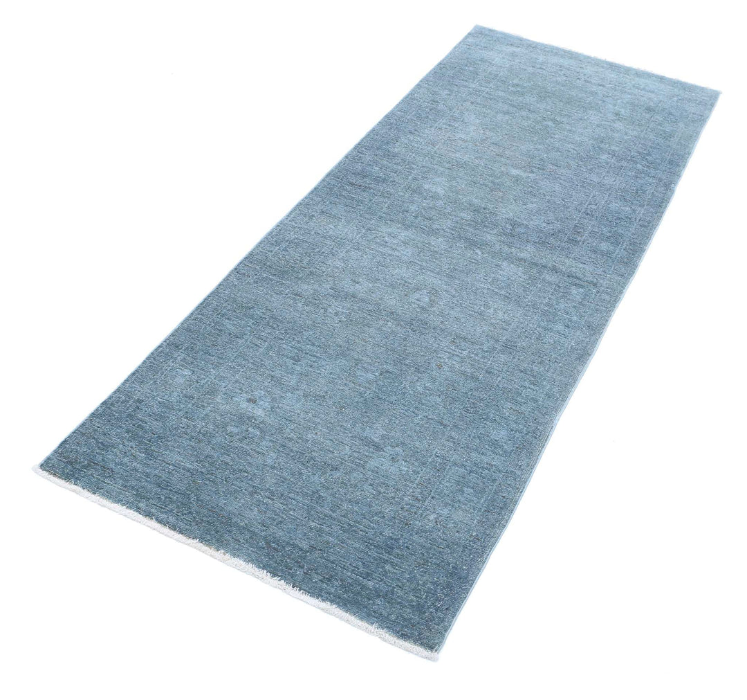 Hand Knotted Overdye Wool Rug 2' 5" x 6' 5" - No. AT17644