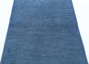 Hand Knotted Overdye Wool Rug 3' 1" x 4' 9" - No. AT19592