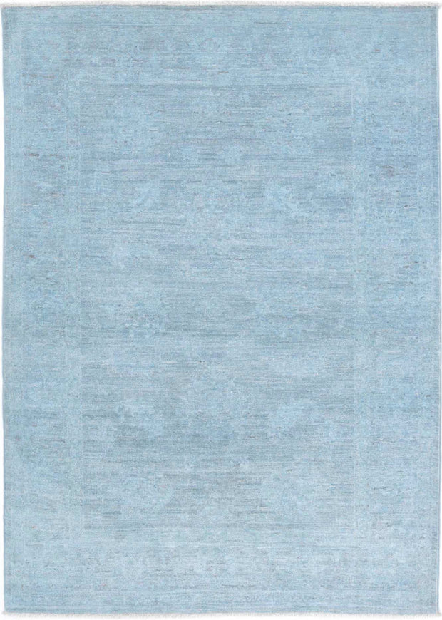 Hand Knotted Overdye Wool Rug 3' 2" x 4' 7" - No. AT11675