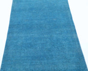 Hand Knotted Overdye Wool Rug 3' 3" x 4' 11" - No. AT63579