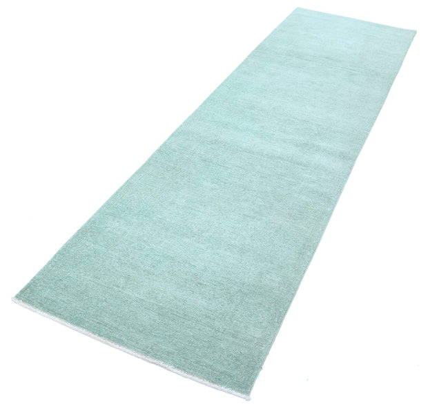Hand Knotted Overdye Wool Rug 2' 8" x 9' 3" - No. AT68438