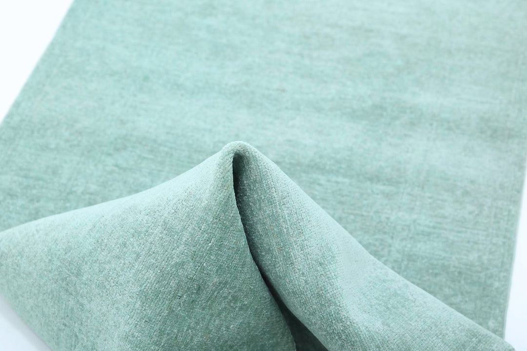 Hand Knotted Overdye Wool Rug 2' 8" x 9' 3" - No. AT68438