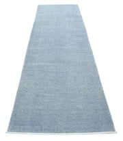 Hand Knotted Overdye Wool Rug 2' 11" x 11' 3" - No. AT39503