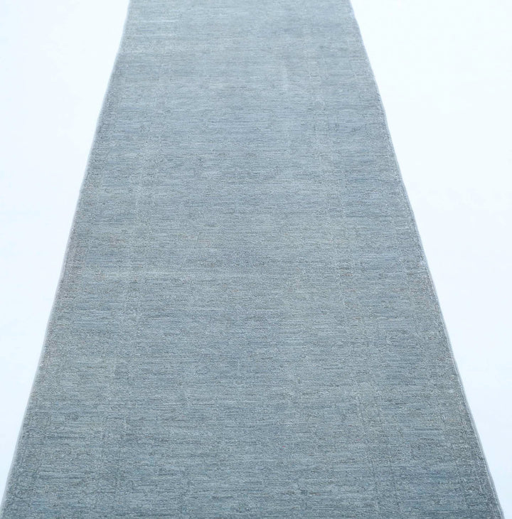 Hand Knotted Overdye Wool Rug 2' 11" x 11' 3" - No. AT39503