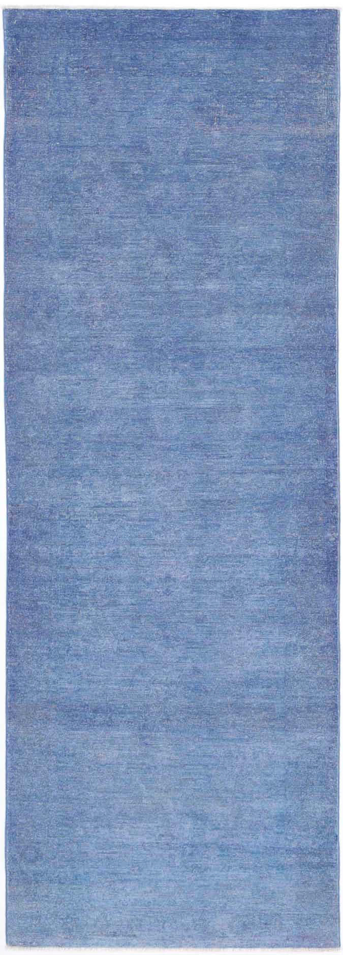 Hand Knotted Overdye Wool Rug 2' 11" x 9' 2" - No. AT40217