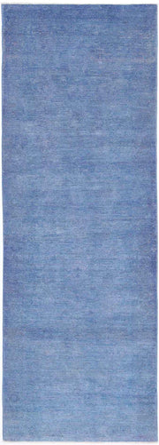 Hand Knotted Overdye Wool Rug 2' 11" x 9' 2" - No. AT40217