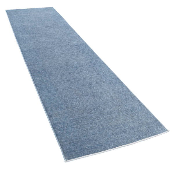 Hand Knotted Overdye Wool Rug 3' 0" x 11' 3" - No. AT88851