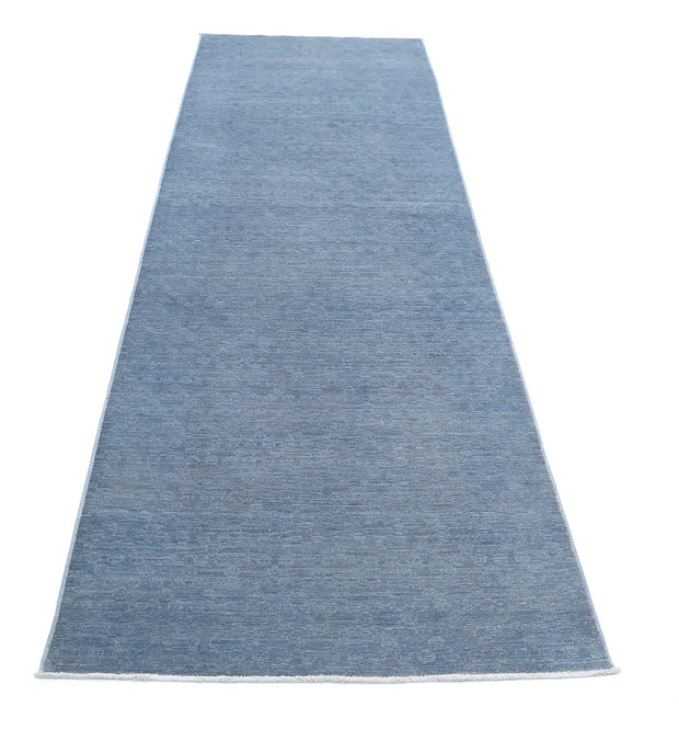 Hand Knotted Overdye Wool Rug 3' 0" x 11' 3" - No. AT88851