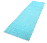 Hand Knotted Overdye Wool Rug 2' 10" x 10' 2" - No. AT48807