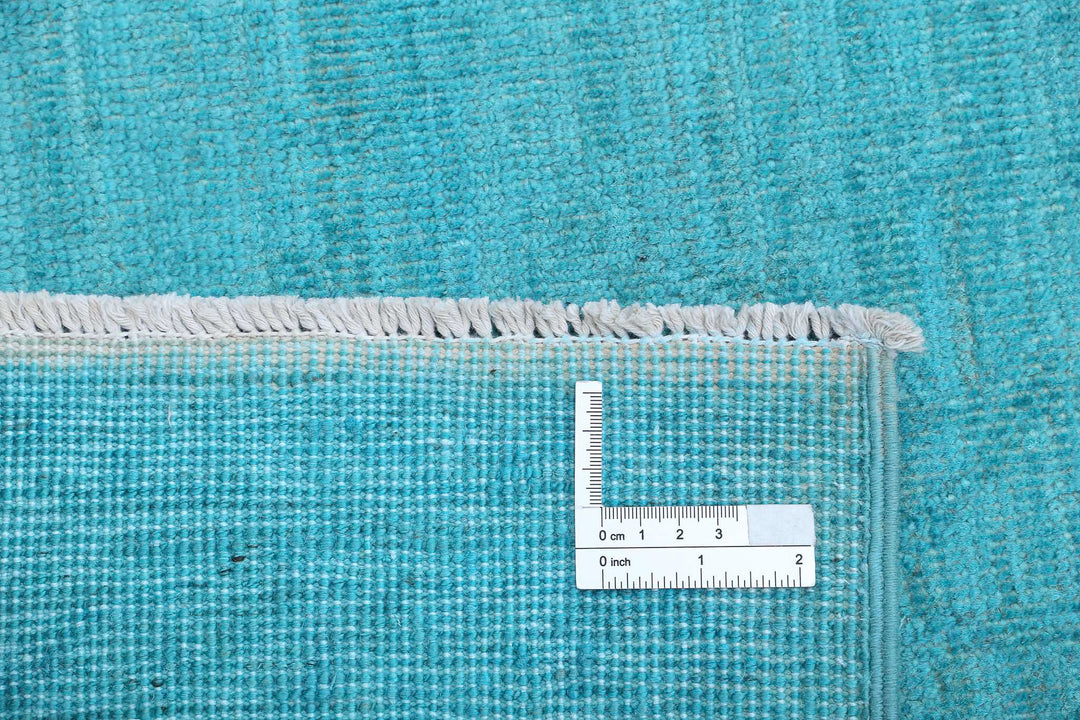 Hand Knotted Overdye Wool Rug 2' 10" x 10' 2" - No. AT48807