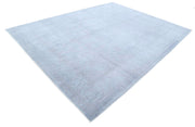 Hand Knotted Overdye Wool Rug 8' 10" x 11' 7" - No. AT93445