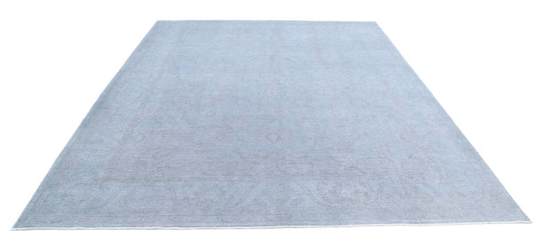 Hand Knotted Overdye Wool Rug 8' 10" x 11' 7" - No. AT93445