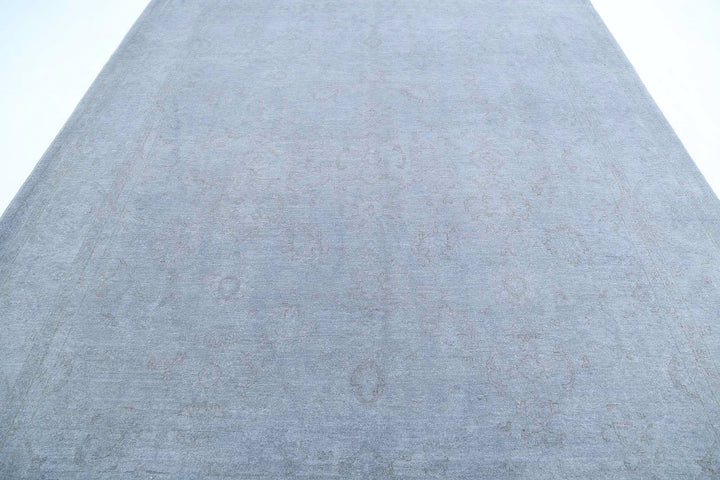 Hand Knotted Overdye Wool Rug 8' 10" x 11' 7" - No. AT93445