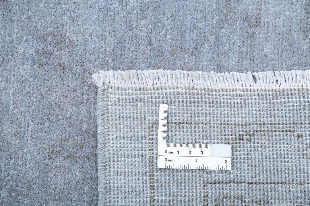 Hand Knotted Overdye Wool Rug 8' 10" x 11' 7" - No. AT93445