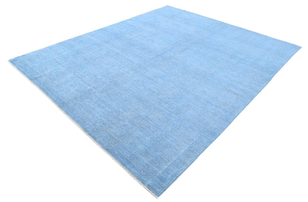 Hand Knotted Overdye Wool Rug 7' 10" x 9' 10" - No. AT22149
