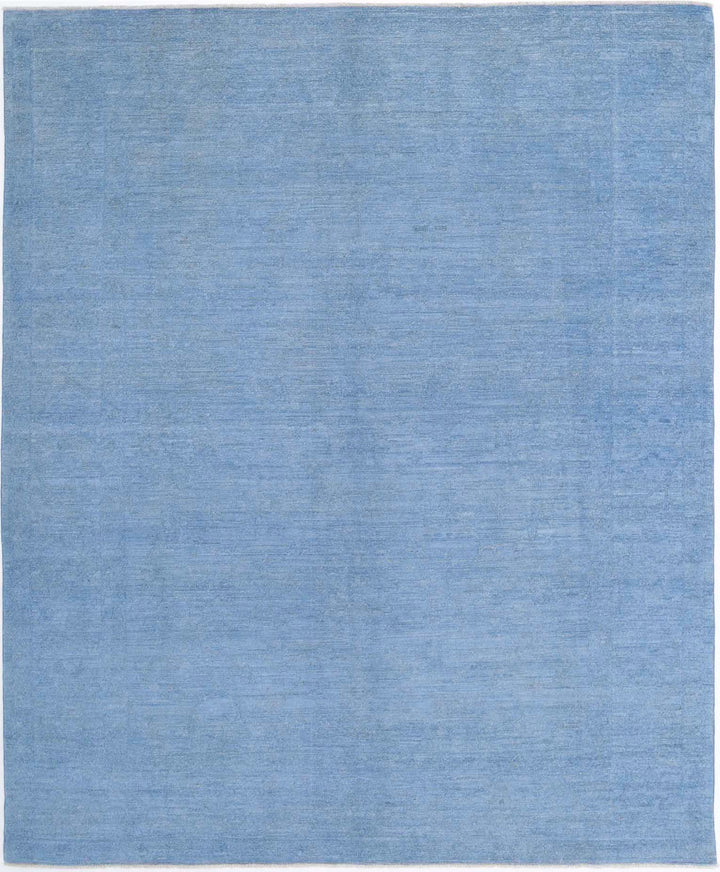 Hand Knotted Overdye Wool Rug 7' 10" x 9' 10" - No. AT22149