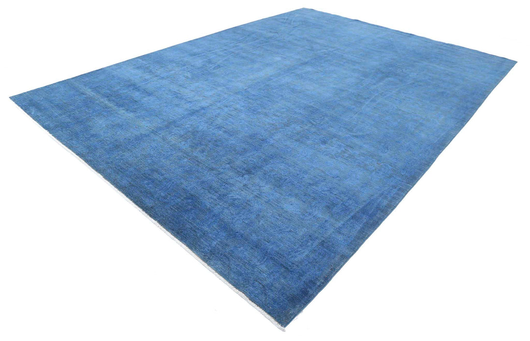 Hand Knotted Overdye Wool Rug 9' 10" x 13' 9" - No. AT57510