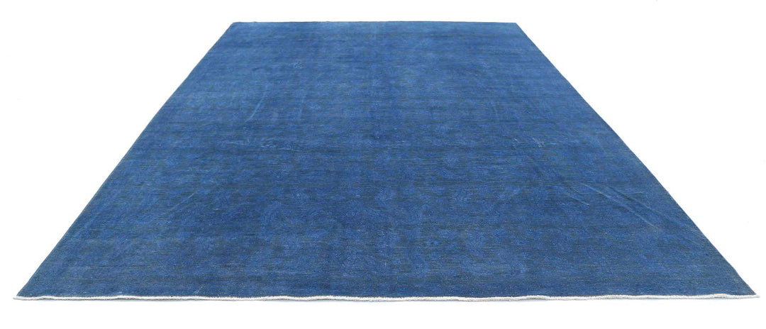 Hand Knotted Overdye Wool Rug 9' 10" x 13' 9" - No. AT57510