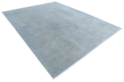 Hand Knotted Overdye Wool Rug 8' 10" x 11' 5" - No. AT31787