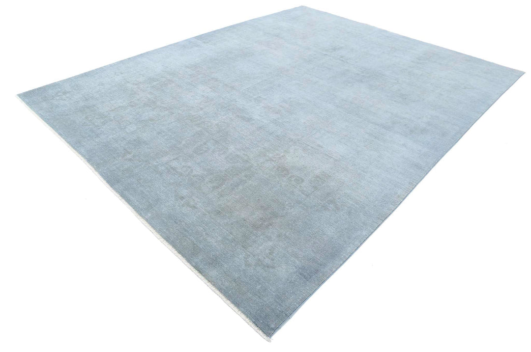 Hand Knotted Overdye Wool Rug 8' 10" x 11' 5" - No. AT31787