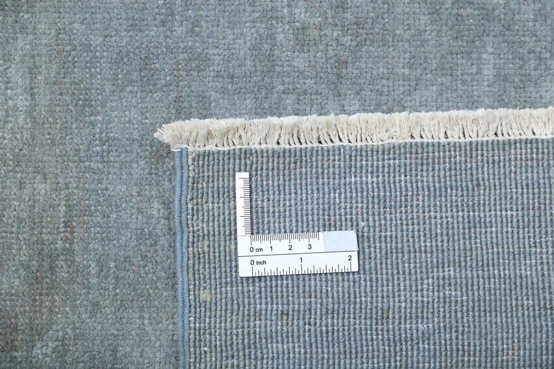 Hand Knotted Overdye Wool Rug 8' 10" x 11' 5" - No. AT31787