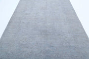 Hand Knotted Overdye Wool Rug 6' 3" x 9' 8" - No. AT35772