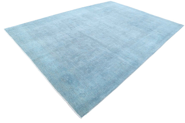 Hand Knotted Overdye Wool Rug 8' 11" x 12' 6" - No. AT27573