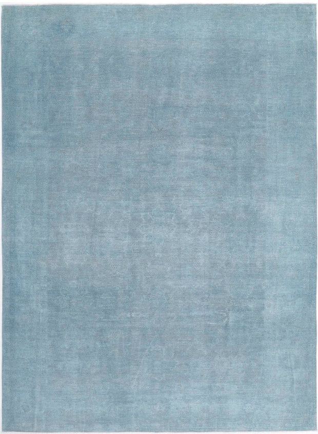 Hand Knotted Overdye Wool Rug 8' 11" x 12' 6" - No. AT27573