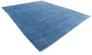 Hand Knotted Overdye Wool Rug 11' 8" x 14' 7" - No. AT62198