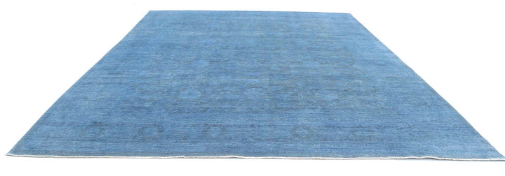 Hand Knotted Overdye Wool Rug 11' 8" x 14' 7" - No. AT62198