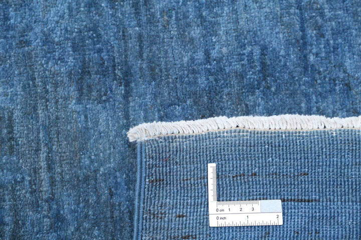 Hand Knotted Overdye Wool Rug 11' 8" x 14' 7" - No. AT62198