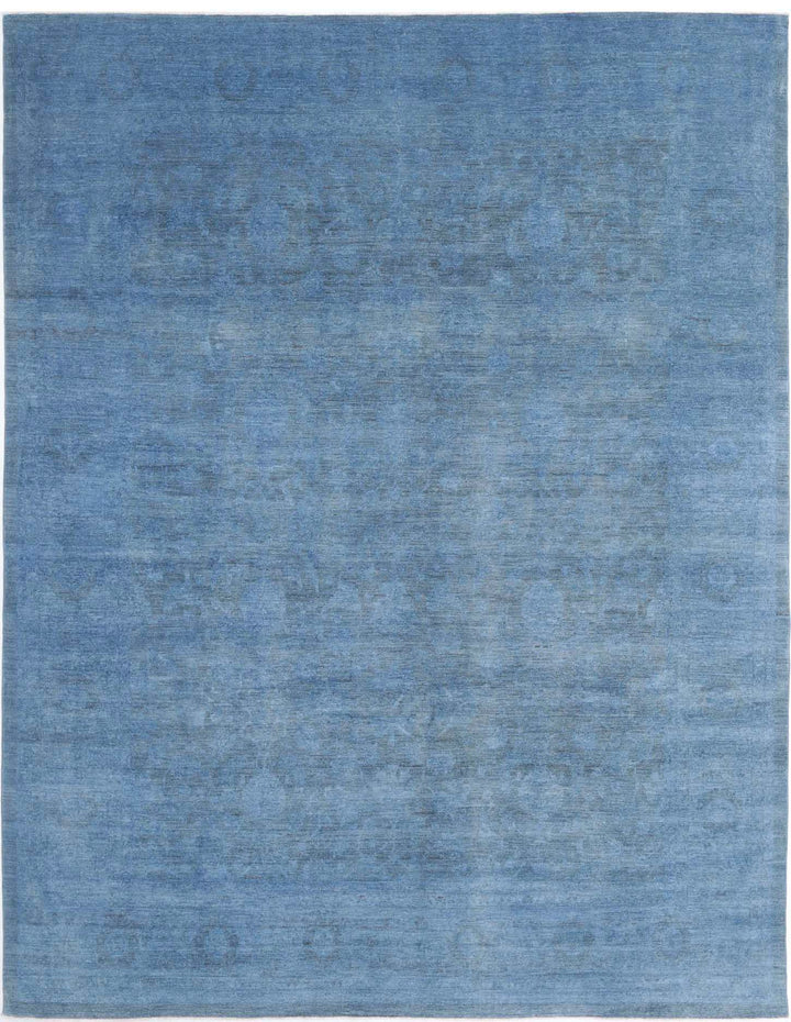 Hand Knotted Overdye Wool Rug 11' 8" x 14' 7" - No. AT62198