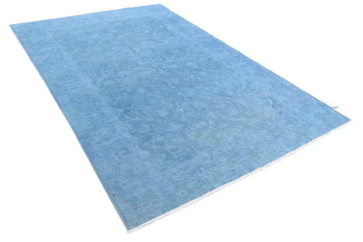 Hand Knotted Overdye Wool Rug 5' 11" x 8' 10" - No. AT86686