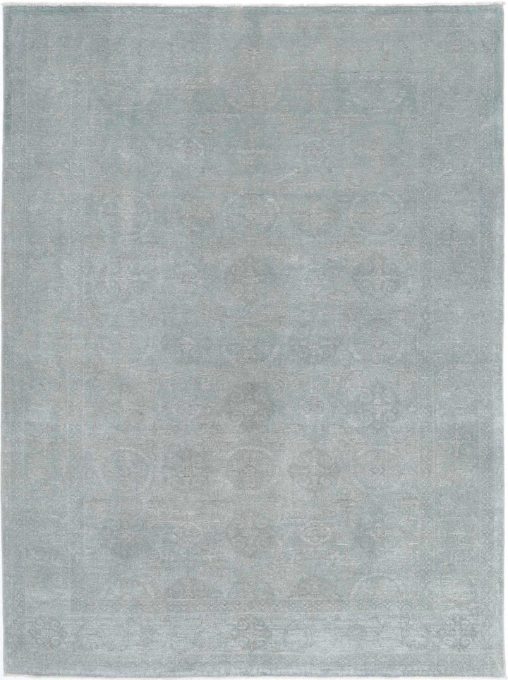 Hand Knotted Overdye Wool Rug 6' 0" x 8' 2" - No. AT48760