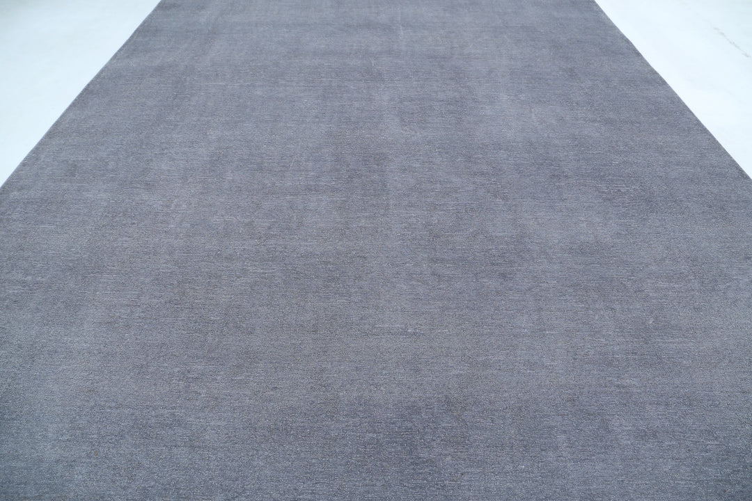 Hand Knotted Overdye Wool Rug 10' 6" x 14' 7" - No. AT67800