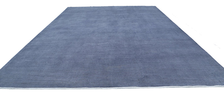 Hand Knotted Overdye Wool Rug 12' 5" x 17' 3" - No. AT60022