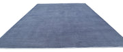 Hand Knotted Overdye Wool Rug 12' 5" x 17' 3" - No. AT60022