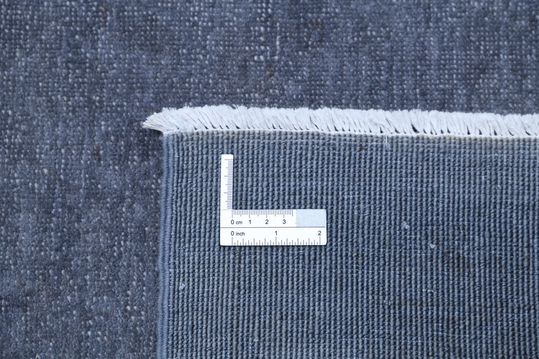 Hand Knotted Overdye Wool Rug 12' 5" x 17' 3" - No. AT60022