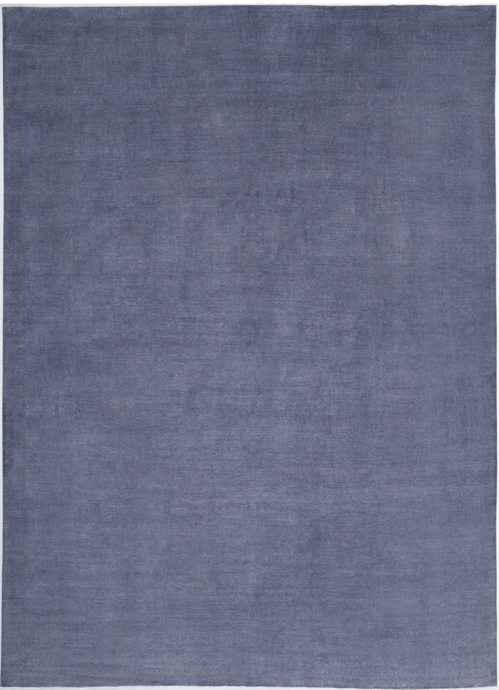 Hand Knotted Overdye Wool Rug 12' 5" x 17' 3" - No. AT60022