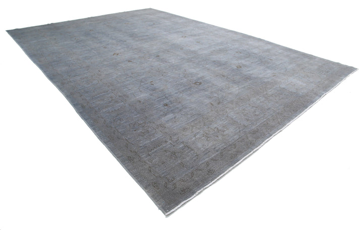 Hand Knotted Overdye Wool Rug 11' 9" x 17' 9" - No. AT83357