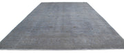 Hand Knotted Overdye Wool Rug 11' 9" x 17' 9" - No. AT83357