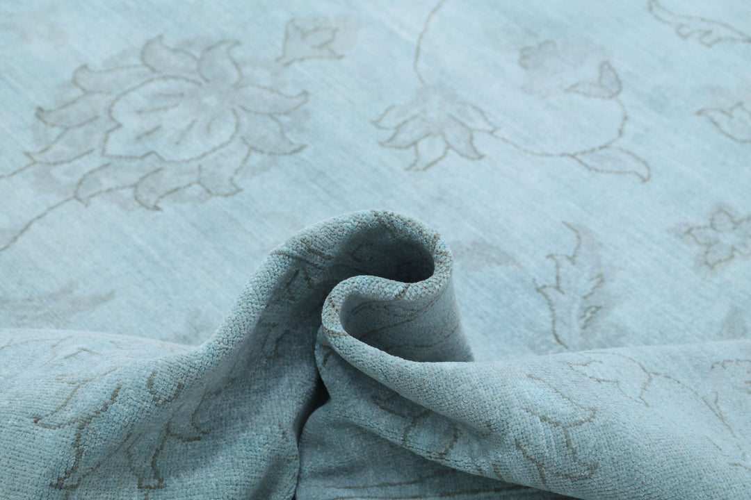 Hand Knotted Overdye Wool Rug 9' 11" x 13' 10" - No. AT86330