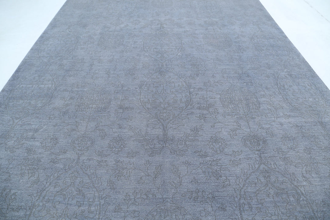 Hand Knotted Overdye Wool Rug 9' 9" x 13' 5" - No. AT81894