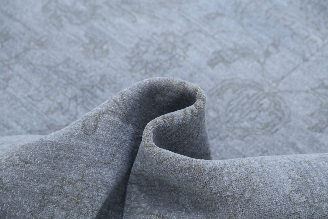 Hand Knotted Overdye Wool Rug 9' 9" x 13' 5" - No. AT81894