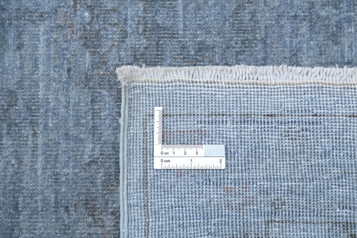 Hand Knotted Overdye Wool Rug 9' 6" x 12' 6" - No. AT52492