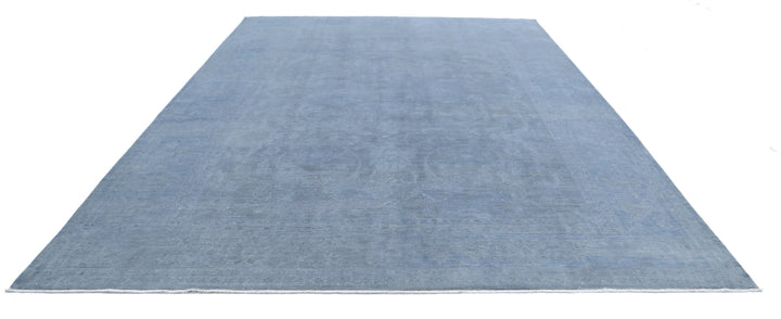 Hand Knotted Overdye Wool Rug 9' 10" x 13' 8" - No. AT90173