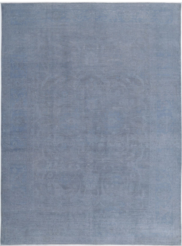 Hand Knotted Overdye Wool Rug 9' 10" x 13' 8" - No. AT90173