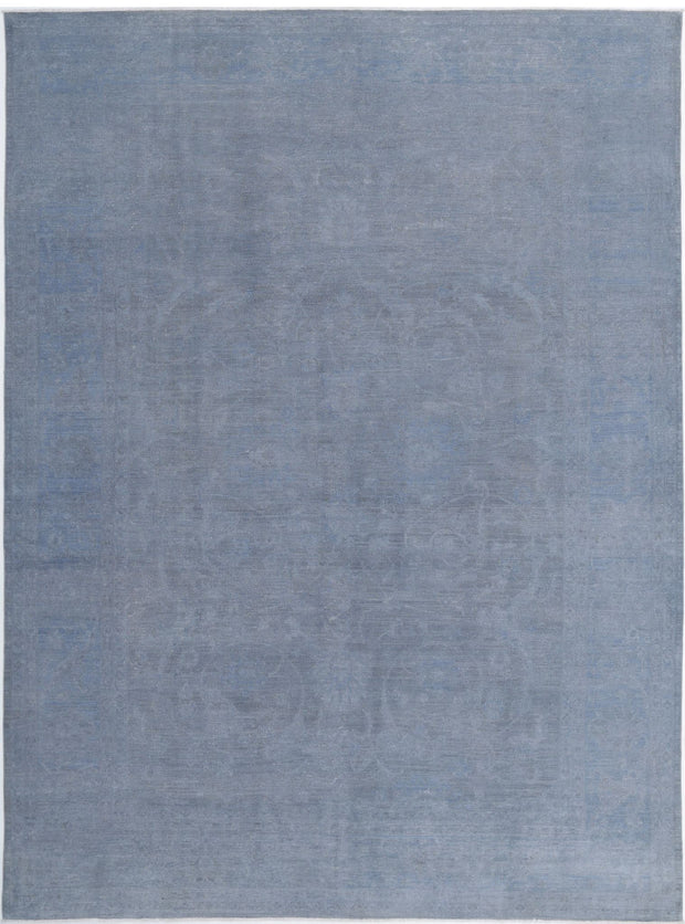 Hand Knotted Overdye Wool Rug 9' 10" x 13' 8" - No. AT90173