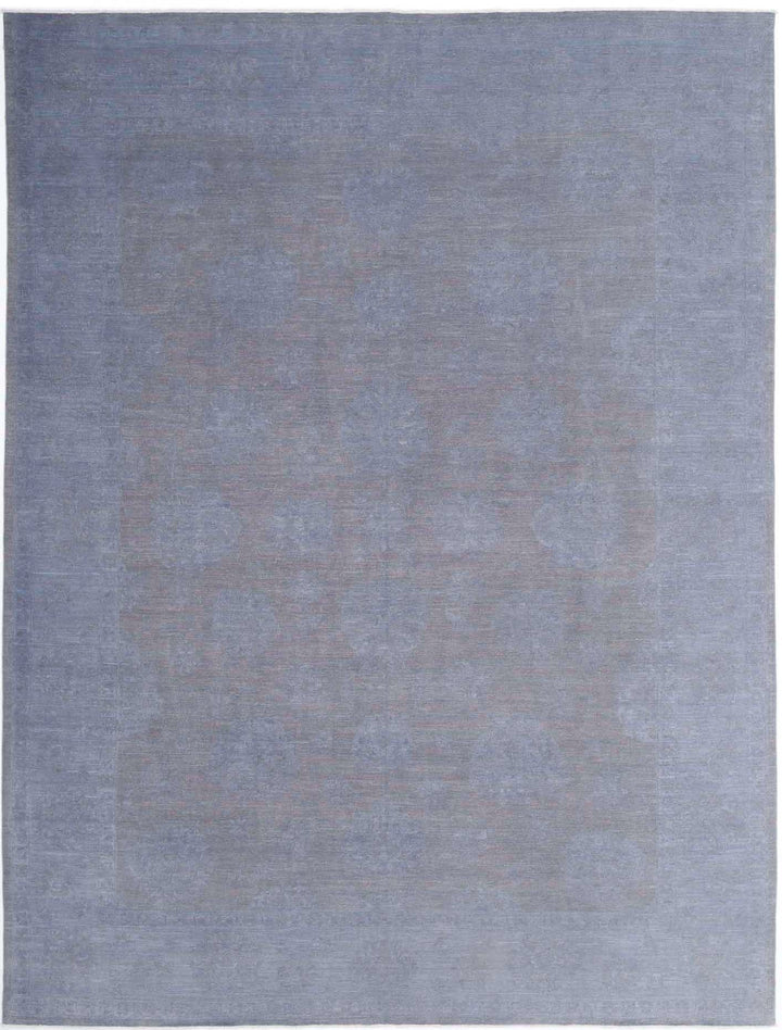 Hand Knotted Overdye Wool Rug 9' 10" x 13' 1" - No. AT48175